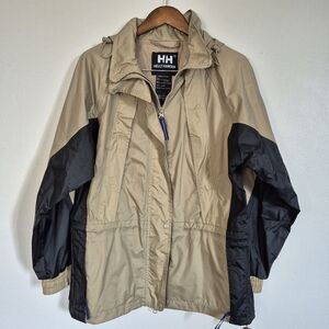 Helly Hansen Spring Lightweight Hooded Shell Windbreaker Jacket Small